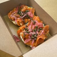 Bagel & Lox  at Watercourse Foods in Denver