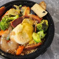 Quinoa Hash at Watercourse Foods in Denver