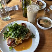 Forgot to mention how incredible their coffee is!!   at Watercourse Foods in Denver