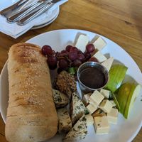 Cheese plate at Watercourse Foods in Denver