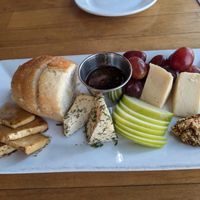 Cheese plate at Watercourse Foods in Denver