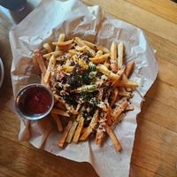 Truffle fries at Watercourse Foods in Denver