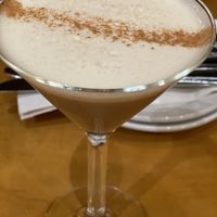 Gingerbread martini  at Watercourse Foods in Denver