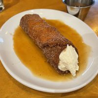 Churro cannoli  at Watercourse Foods in Denver