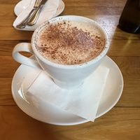 Chai latte with oat milkk  at Watercourse Foods in Denver