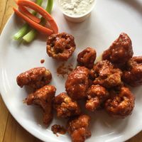 BBQ cauliflower bites  at Watercourse Foods in Denver
