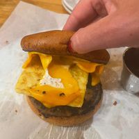 Gf Breakfast Sammy- small but mighty!   at Watercourse Foods in Denver