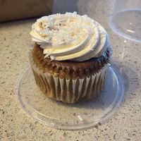 Tres leches cupcake. Really good    at Watercourse Foods in Denver