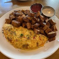 Denver omelette   at Watercourse Foods in Denver