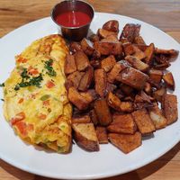 Denver Omelette at Watercourse Foods in Denver