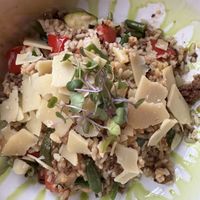 Paella risotto   at Watercourse Foods in Denver