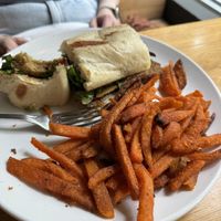 Turkey and Brie  at Watercourse Foods in Denver