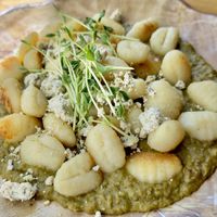  Vegan gnocchi   at Watercourse Foods in Denver