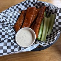 Seitan Wings  at Watercourse Foods in Denver