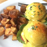 Benedict  at Watercourse Foods in Denver