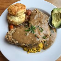 Big Rig Breakfast?(with side of avocado slices) at Watercourse Foods in Denver