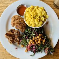 Southern plate  at Watercourse Foods in Denver
