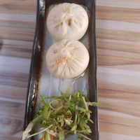 Veggie buns at Green Tea Dim Sum Bar in Amsterdam