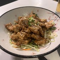 Tofu bowl #Veganuary at Green Tea Dim Sum Bar in Amsterdam