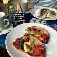 French toast  at Art & Soul Cafe in St Neots