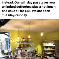 Working from home offer at Art & Soul Cafe in St Neots