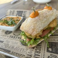  at Bluefront Cafe in Sturgeon Bay