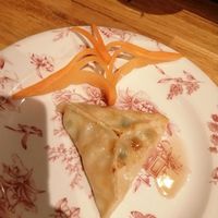 Vegan dumplings at Michael Wan's Mandarin in Blackpool
