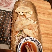 Vegan dumplings at Michael Wan's Mandarin in Blackpool