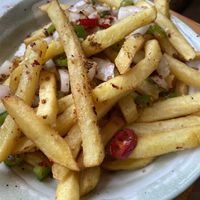 Salt & Chilli Chips   at Michael Wan's Mandarin in Blackpool