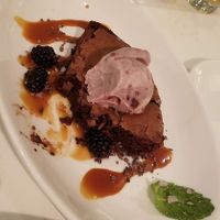 Flourless Cocao Cake at Sow Plated in Upper Arlington