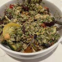 Med bowl with tofu   at Sow Plated in Upper Arlington