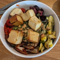 Mediterranean bowl at Sow Plated in Upper Arlington