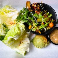 Lettuce wraps   at Fowl and Fodder in Toledo