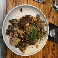 Mushroom tofu scramble  at Fowl and Fodder in Toledo