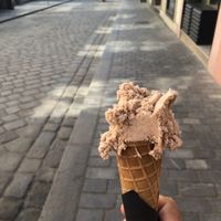 Peanut ice cream  at Melt Cafe in Zagreb