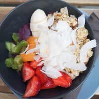 Acai bowl at Melt Cafe in Zagreb