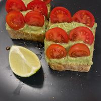 Avocado toast  at Melt Cafe in Zagreb