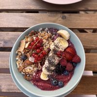 Smoothie bowl   at Melt Cafe in Zagreb