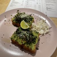 Menu (a4) for scale..  at Melt Cafe in Zagreb