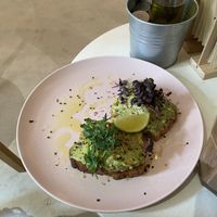 Avocado toast   at Melt Cafe in Zagreb
