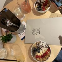 Açai bowl & fresh juices  at Melt Cafe in Zagreb