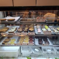 Amongst other things, cookies, cupcakes, quiche, bagels at bloomer's in Toronto