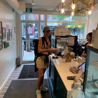 Interior at bloomer's in Toronto