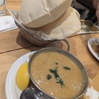 Lentil soup at Paramount Fine Foods in Etobicoke