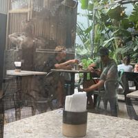 Outside garden area   at B-fresh in Buenos Aires