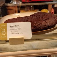 Vegan cake $110 at B-fresh in Buenos Aires