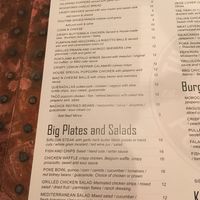 Menu August 19 at The Portland Public House in Auckland