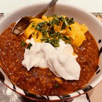 Chili sin carne  at Le Botaniste - GCE in New York City