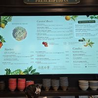 Menu at Le Botaniste - GCE in New York City