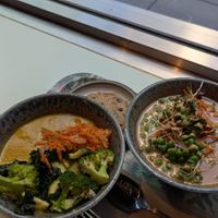 Tibetan Mama, Magic Miso and pecan Cookie at Le Botaniste - GCE in New York City